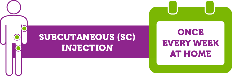 Person and injection locations